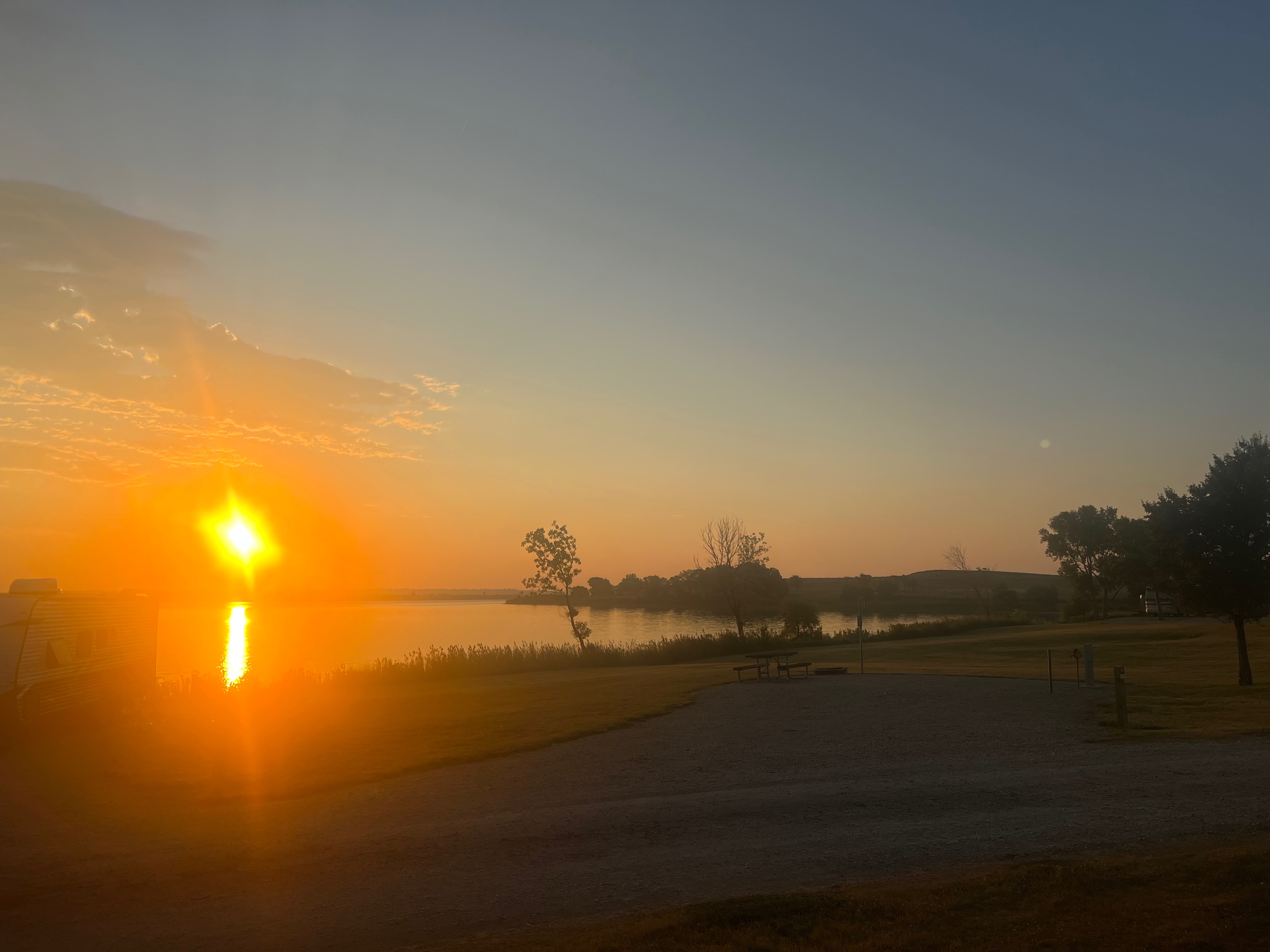 Minooka Park Recreation Area RV Campground in Sylvan Grove, KS